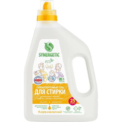 Гель для стирки Synergetic Delicate биоразлагаемый 1.5 л