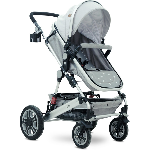 Детская коляска LORELLI Lora 2в1 (серый)