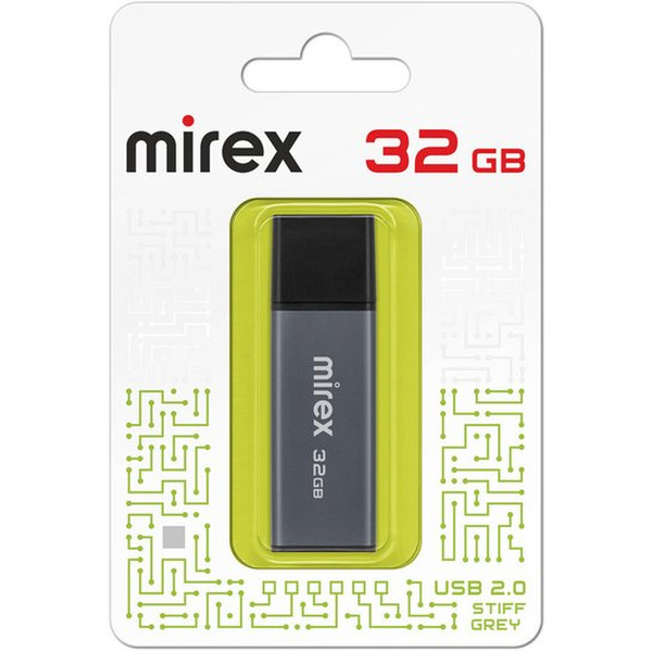 USB Flash Mirex Stiff Gray 32GB 13600-FMUSTG32