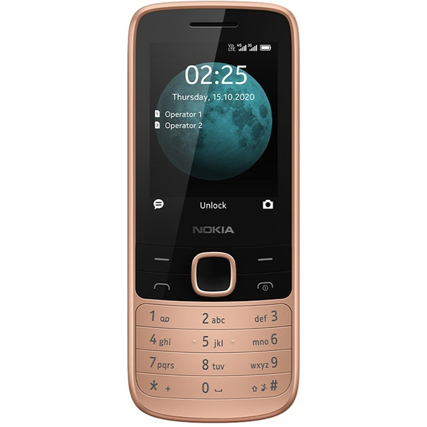 Сотовый телефон NOKIA 225 (песочный)