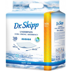 Одноразовые пеленки Dr.Skipp Soft Line 60x60 (30 шт)