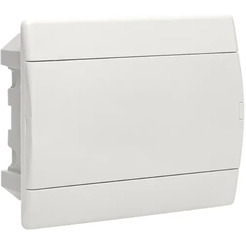 Щит распределительный EKF ЩРВ-П-12 Basic (белая дверца)