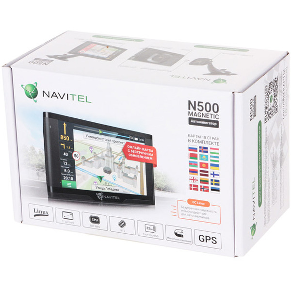 GPS навигатор Navitel N500 Magnetic
