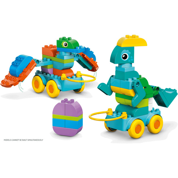 Конструктор Lego Duplo Динозавры на колесах 3в1 10451