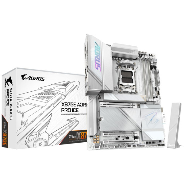Материнская плата Gigabyte X870E Aorus Pro Ice