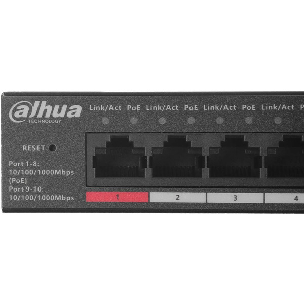 Коммутатор Dahua DH-CS4010-8GT-110