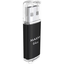 USB флеш-накопитель Maxvi MP 64GB 2.0 black