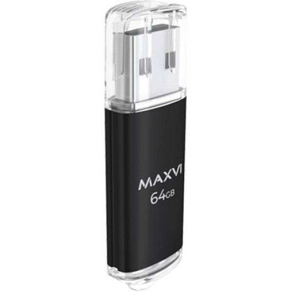 USB флеш-накопитель Maxvi MP 64GB 2.0 black