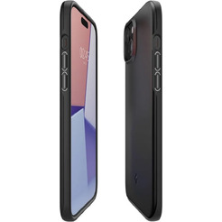 Чехол для телефона Spigen Thin Fit для iPhone 15 ACS06776 (черный)