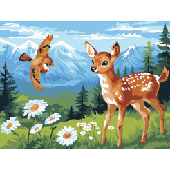 Картина по номерам ArtCity Первая встреча КТ701