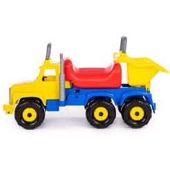 Автомобиль-каталка Полесье Супергигант-2 24590 (жёлто-красный)