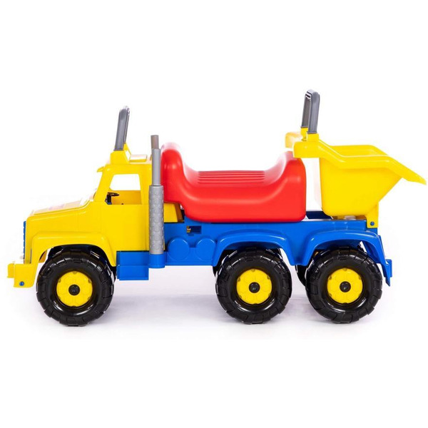 Автомобиль-каталка Полесье Супергигант-2 24590 (жёлто-красный)