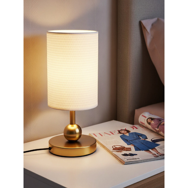 Настольная лампа ArtStyle HT-908WMG (золото/белый)