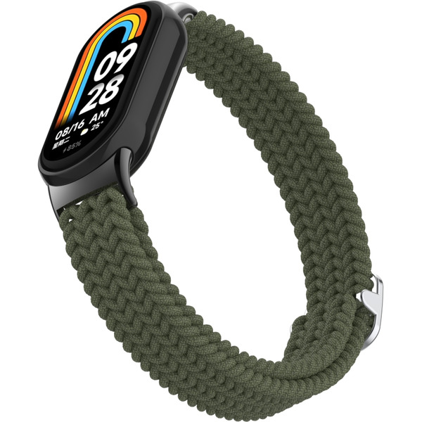 Ремешок Bingo Braided для Xiaomi Mi Band 8 (зеленый)