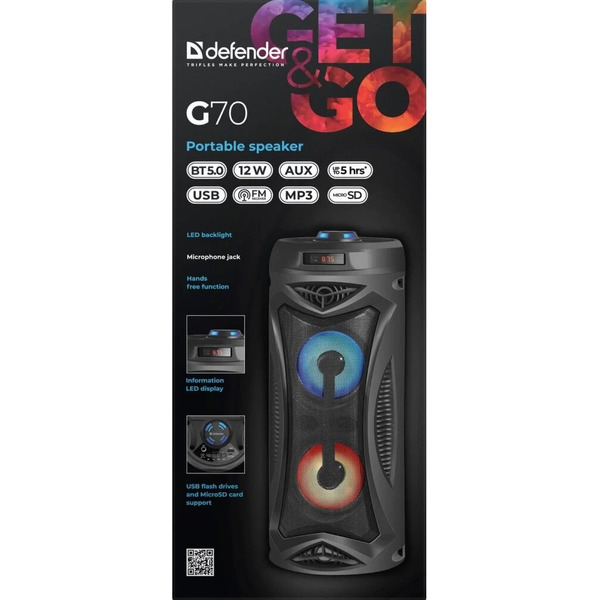 Портативная акустика Defender G70