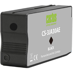 Картридж струйный Cactus CS-3JA30AE 963XL черный пигментный (58мл) для HP OfficeJet Pro 9010/9010e/9012/9014/9015/9016/9019