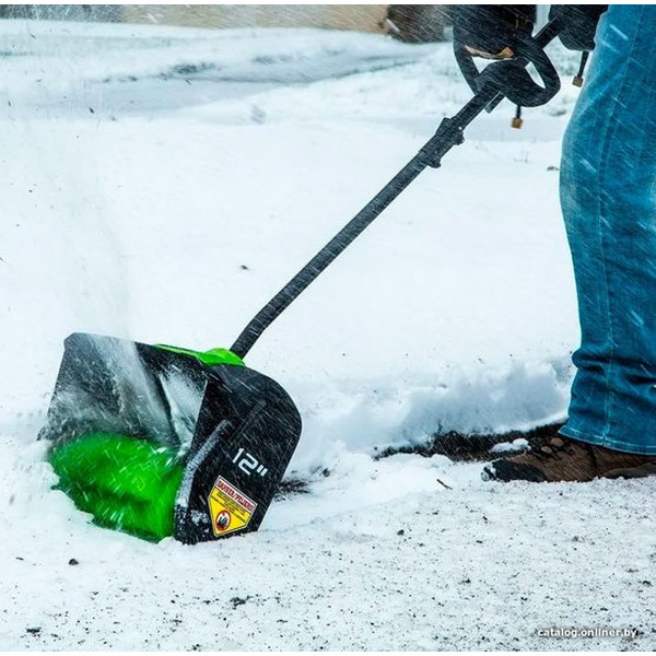Снегоуборщик Greenworks GD40SSK4 (с АКБ 4000 mAh)