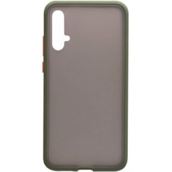 Накладка CASE Acrylic для Huawei Y5p / Honor 9S (салатовый)