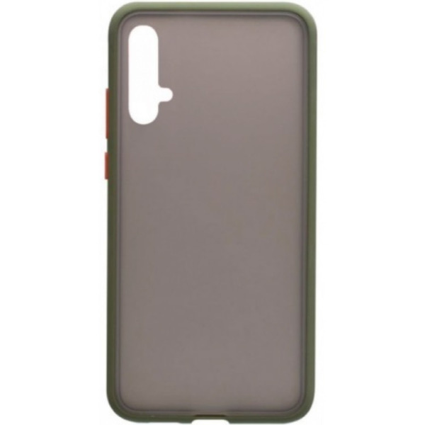 Накладка CASE Acrylic для Huawei Y5p / Honor 9S (салатовый)