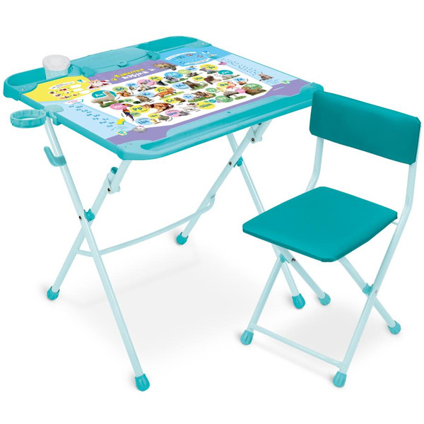 Стол/стул детский Ника КНД4/3 Пушистая азбука