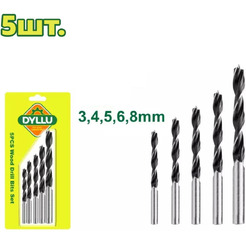 Набор сверл дереву DYLLU DTSJ3K01 (5шт)