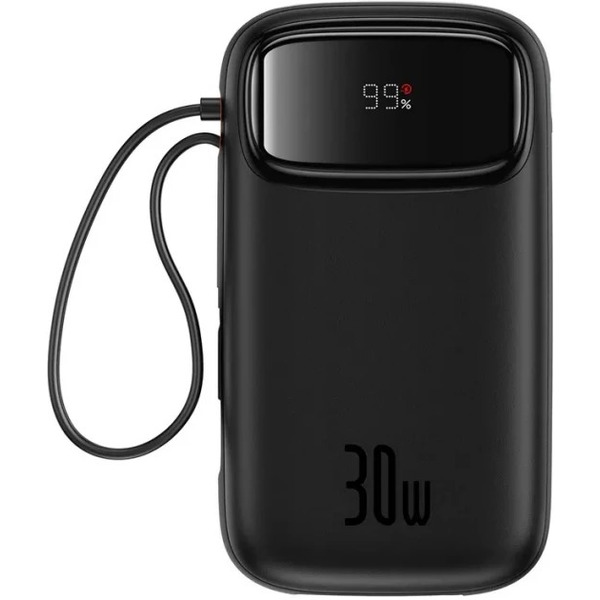 Внешний аккумулятор Baseus Qpow 2 Digital Display 20000mAh (черный)