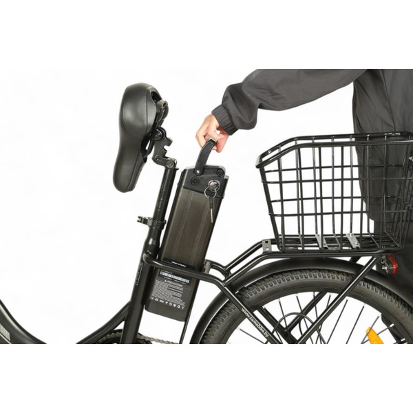 Электровелосипед SAMEBIKE City Master MY-E04 (черный)