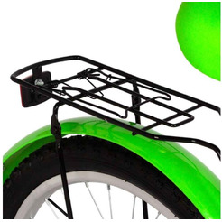 Велосипед Novatrack 201FOREST.WT5 (20" белый-зеленый)