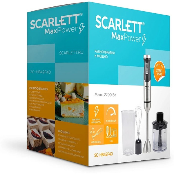 Блендер Scarlett SC-HB42F40