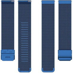 Ремешок Bingo Stainless Grid для часов 18мм (синий)
