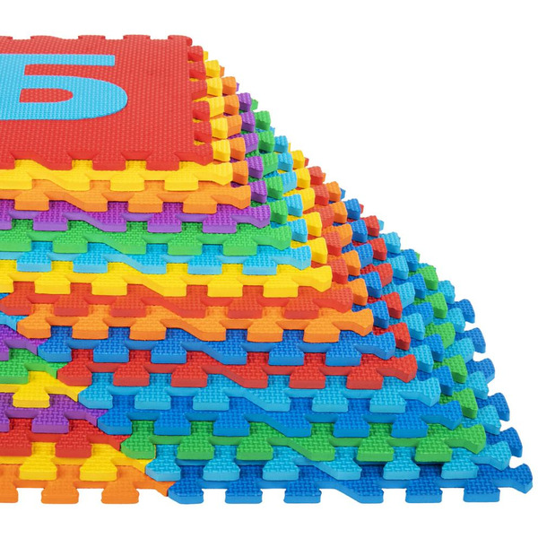 Коврик-пазл напольный ЮНЛАНДИЯ Алфавит 664657