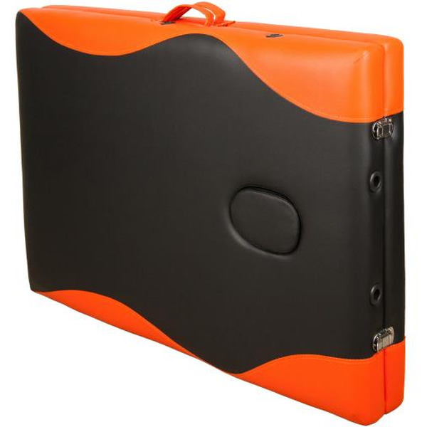 Массажный стол Atlas Sport Складной 2-с 60см 2D-60185/4 (черный/оранжевый)