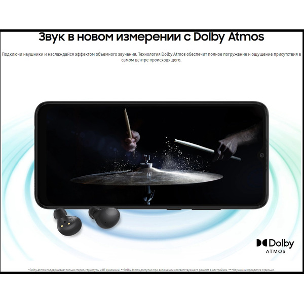 Смартфон Samsung Galaxy A03 SM-A035FZKGCAU 4GB/64GB (черный)