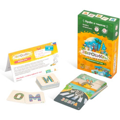 Настольная игра Банда Умников Зверобуквы УМ030