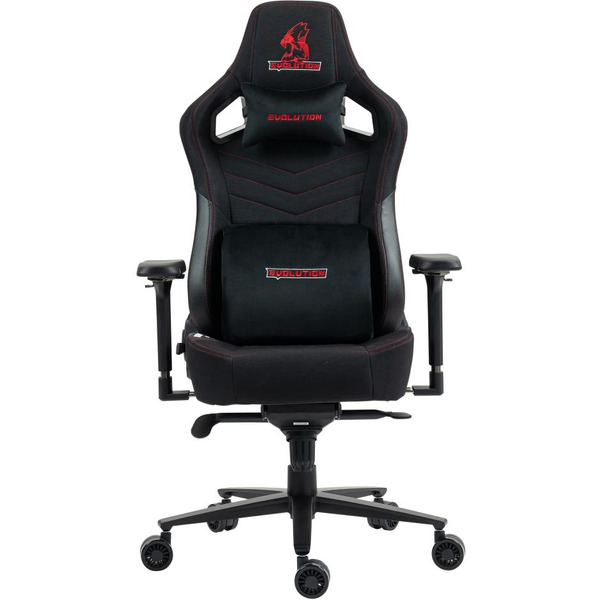 Игровое кресло Evolution Nomad PRO (черный/красный)