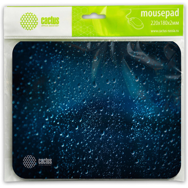 Коврик для мыши Cactus Water Drops CS-MPC-P05XS