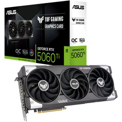 Видеокарта Asus TUF Gaming GeForce RTX 5060 Ti 16GB GDDR7 OC Edition TUF-RTX5060TI-O16G-GAMING