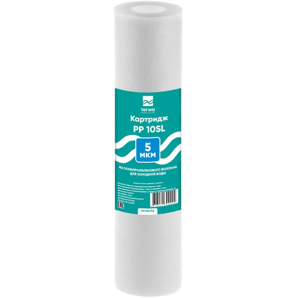 Картридж для механической очистки воды Terwa PP 10 SL 5 мкм