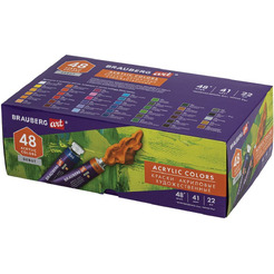 Краски акриловые художественные BRAUBERG ART DEBUT 192302