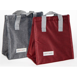 Термосумка 5 ЭЛЕМЕНТ "Дай 5 Добру" бордовая