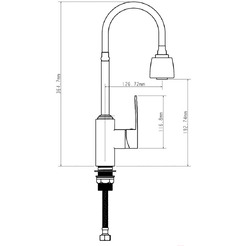 Смеситель Econoce EC0275BL