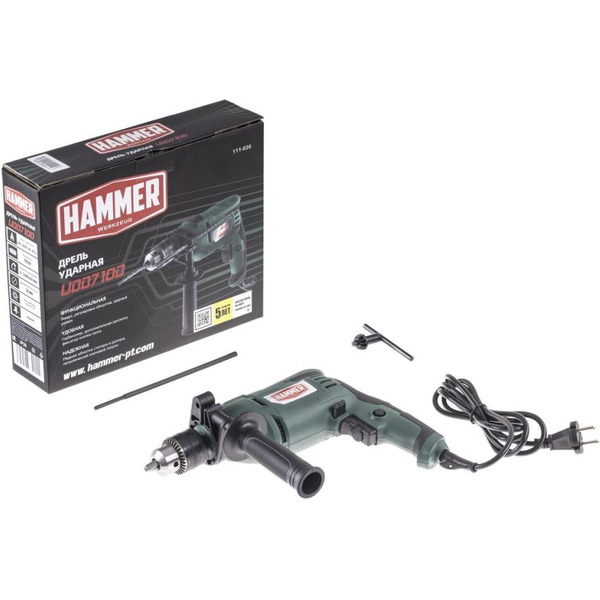 Ударная дрель Hammer UDD710A (828332)
