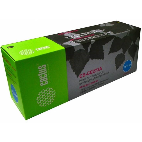 Картридж лазерный Cactus CS-CE273A CE273A пурпурный (15000стр.) для HP LJ Ent CP5525
