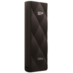 USB Flash Silicon-Power Blaze B20 Black 128GB (SP128GBUF3B20V1K)