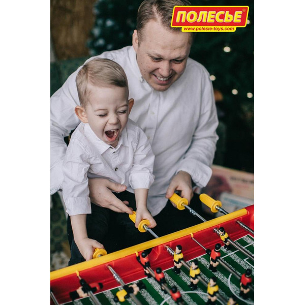 Настольный футбол Полесье Champions №1 (красный)