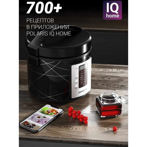 Мультиварка Polaris PMC 5020 Wi-Fi IQ Home (черный)