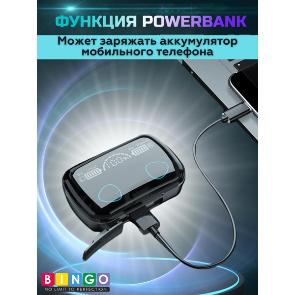 Наушники Bingo M10 (черный)