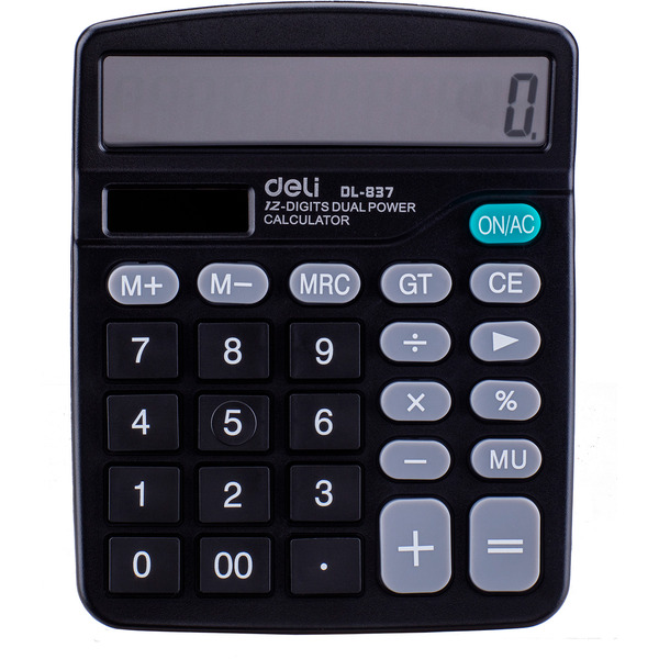Калькулятор Deli E837