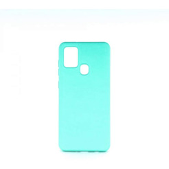 Накладка CASE Cheap Liquid Samsung Galaxy A21s (голубой)