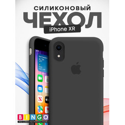 Бампер BINGO Silicone Case для APPLE iPhone XR черный